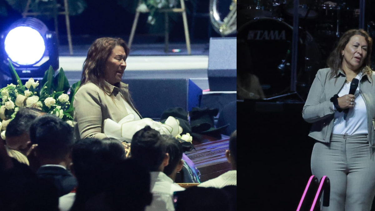 ‘Hijo mío, vuela tranquilo’: las dolorosas palabras que la madre de Yeison Jiménez le dedicó al cantante durante homenaje en el Movistar Arena