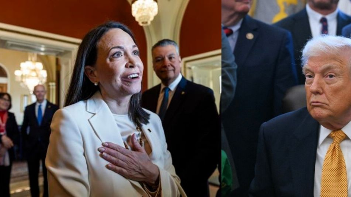 María Corina Machado dio esperanzadoras palabras luego de su reunión con el presidente Donald Trump en Washington: 'Venezuela será libre'