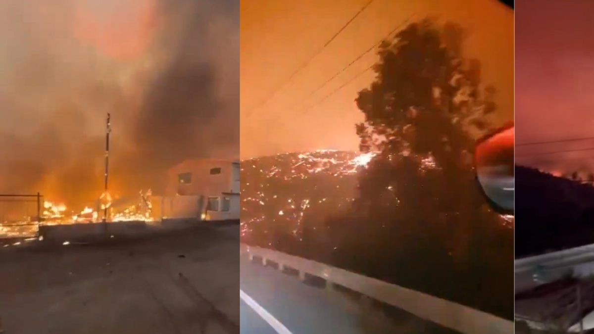 Chile declara estado de catástrofe en Ñuble y Biobío por incendios forestales que obligan a evacuar a unas 20.000 personas