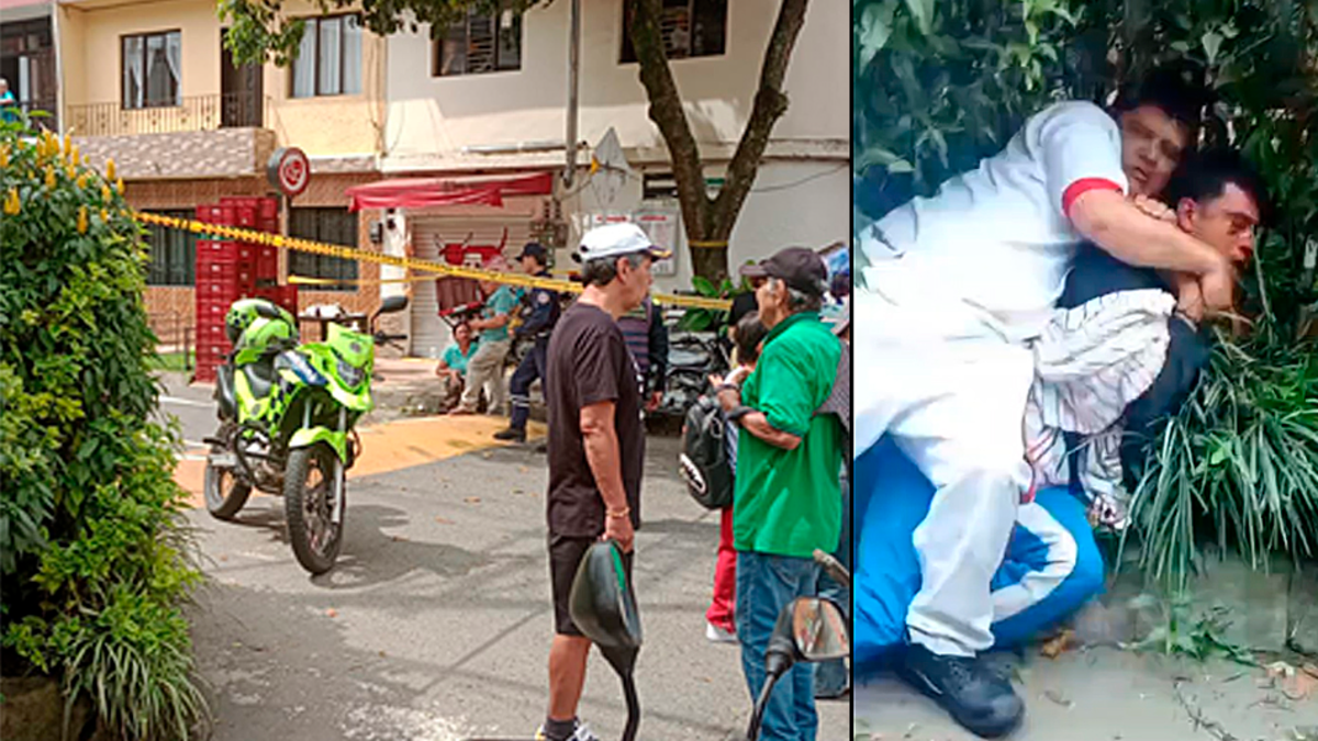 Antioquia: hombre señalado se asesinar a un hombre dentro de una carnicería en Caldas grabó el crimen con su celular