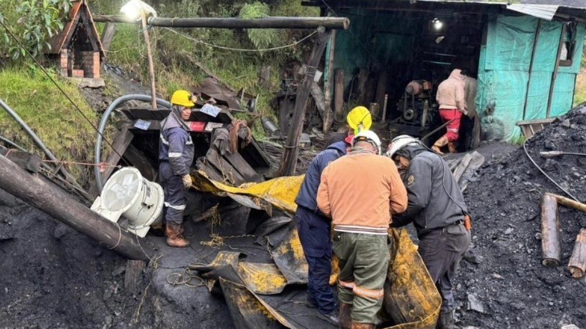 Cuatro mineros están atrapados tras explosión en mina subterránea de carbón en Santander: equipos de la Agencia Nacional de Minería iniciaron rescate