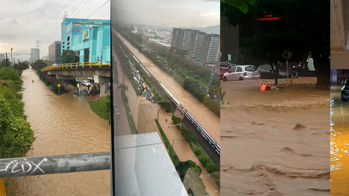 Estos son los puntos más afectados por las inundaciones en Medellín: alcalde Federico Gutiérrez hace recomendaciones para la hora pico