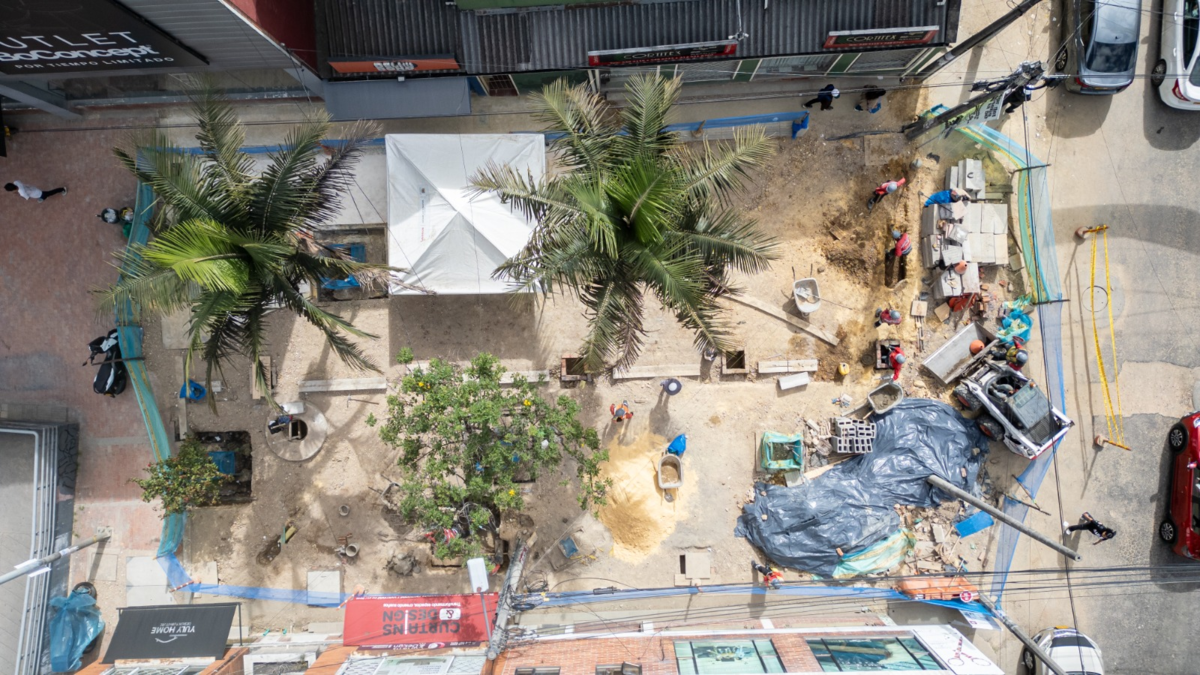 Después de cinco años de espera, las obras viales en la Zona M, en la localidad de Barrios Unidos en Bogotá, alcanzan un 60 % de avance