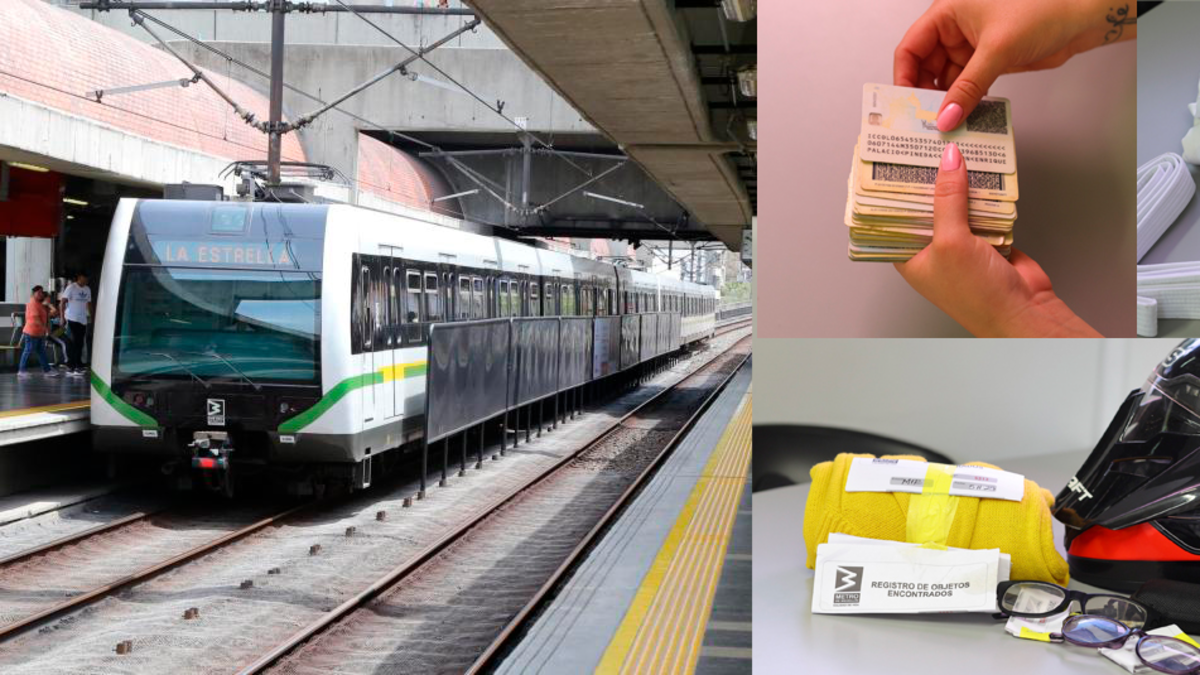 ¿Perdió algo en el Metro de Medellín? Desde 3 millones de pesos hasta guantes de boxeo: los insólitos hallazgos en 2025