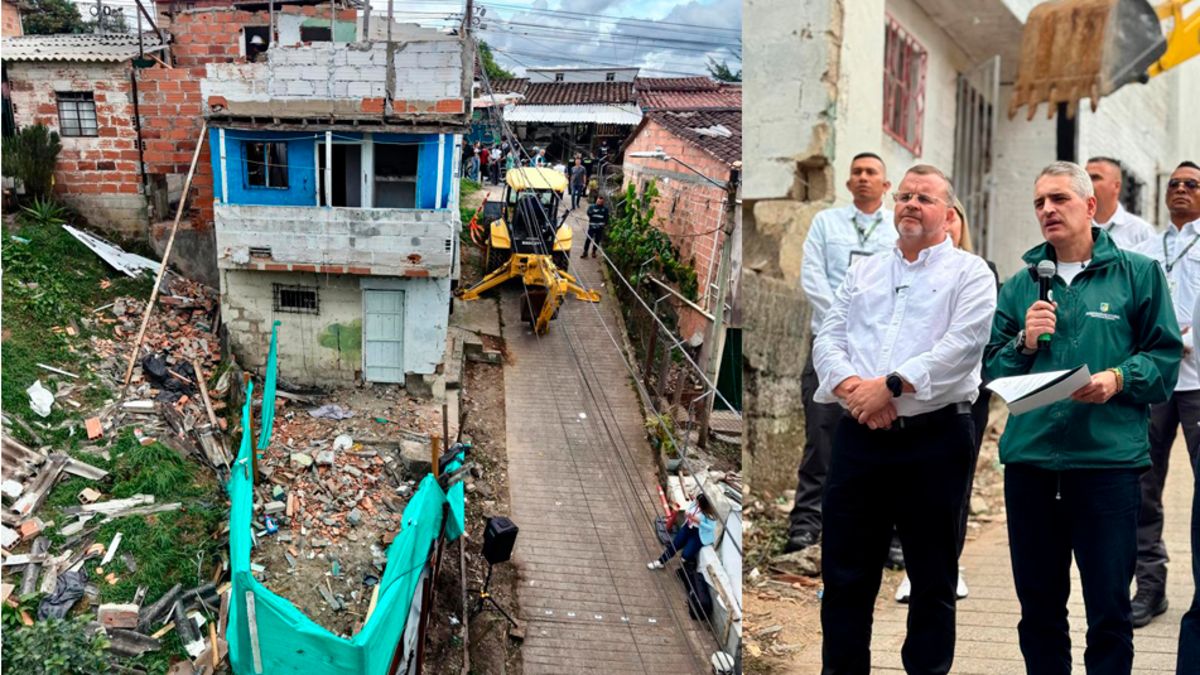 Guerra contra el crimen en Antioquia: Demoliciones estratégicas y alerta por racha de homicidios en el Oriente