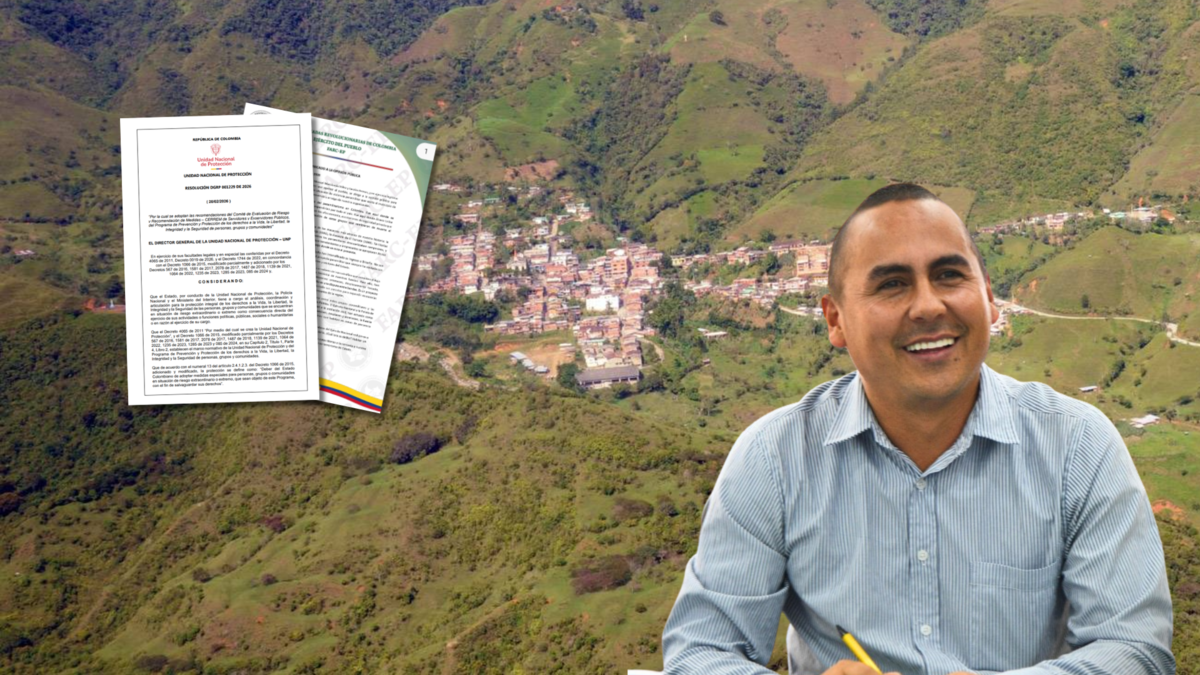 La polémica respuesta de la UNP a la solicitud urgente de protección al alcalde de Briceño tras ser declarado objetivo militar por las disidencias