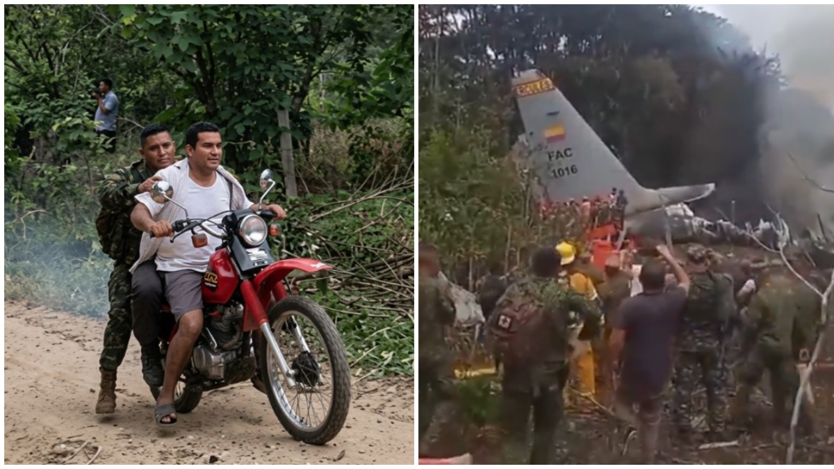 Hombre relató cómo ayudó a rescatar a varios heridos en accidente del avión C-130 Hércules en Putumayo: 'Yo me quedaba pendiente para auxiliar'