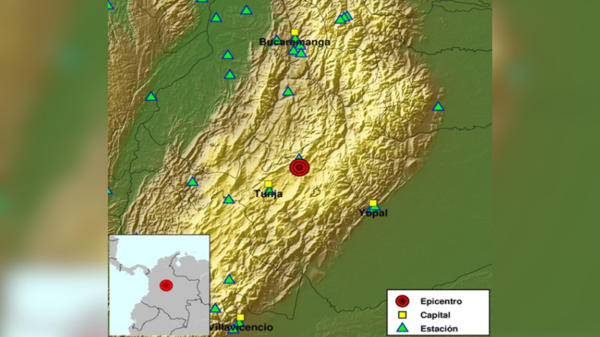 Temblor hoy en Colombia | Servicio Geológico Colombiano reportó un nuevo sismo este 25 de marzo de 2026: aquí detalles
