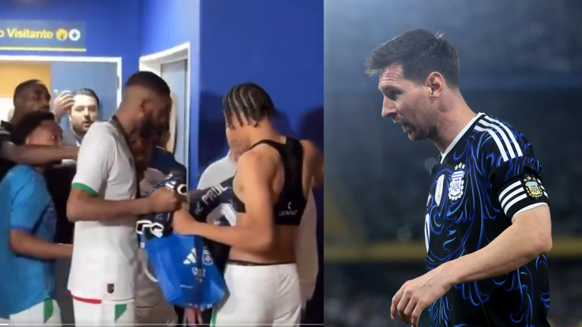 Video | Futbolistas de Mauritania se pelearon por las camisetas de la selección de Argentina y protagonizan insólito momento en el vestuario