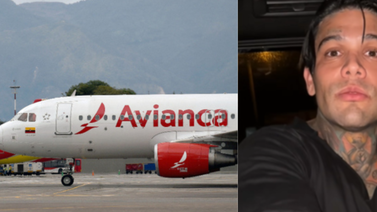 Yeferson Cossio emitió primer mensaje tras anuncio de medidas de Avianca en su contra por incidente en vuelo a España que puso en riesgo a pasajeros