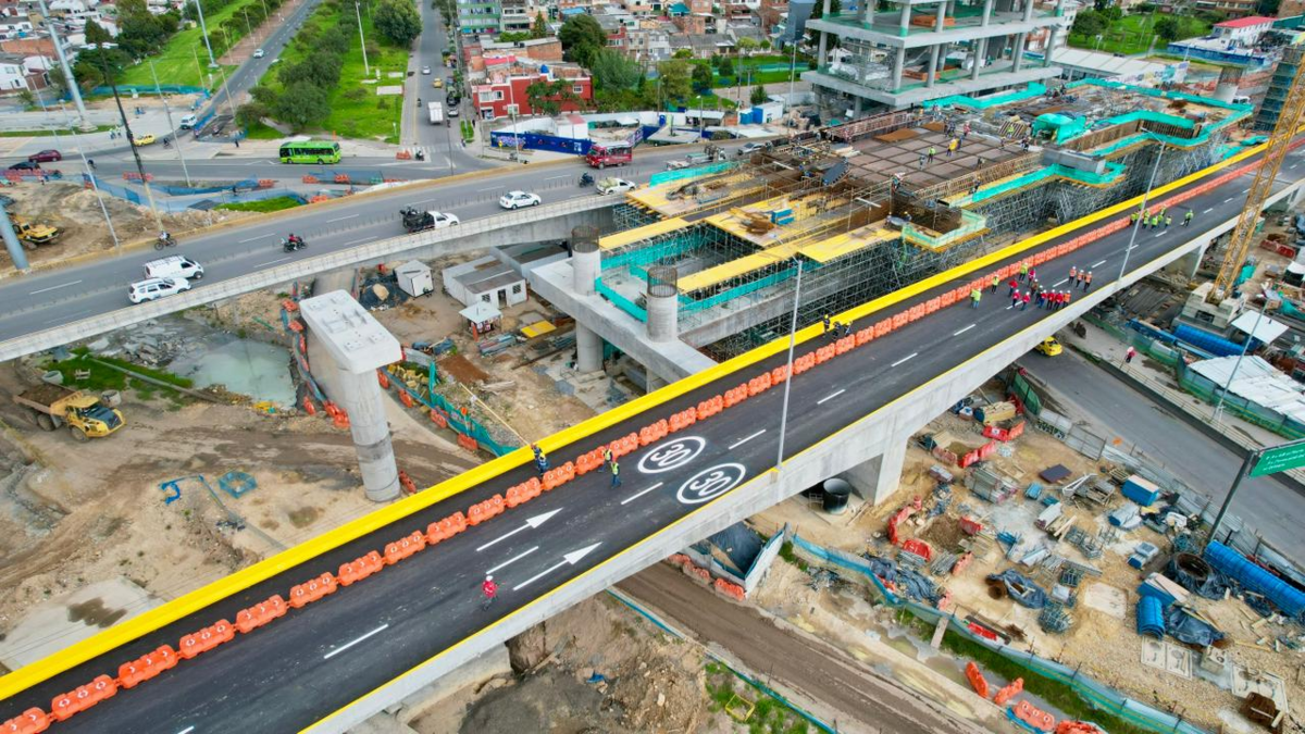 Se habilita el puente vehicular sur del pulpo de la 1.° de Mayo con 68 ...