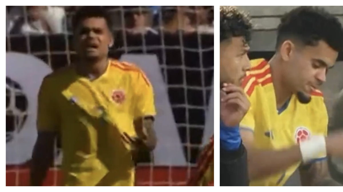 Video | Cámara de seguimiento capta el enojo y la impotencia de Luis Díaz durante la derrota de Colombia contra Francia