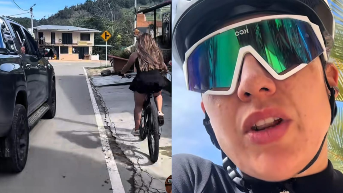 Ciclista fue acosada por dos hombres en la vía Fusagasuga-Pascal: 'Al querer irme me cierran con el carro'