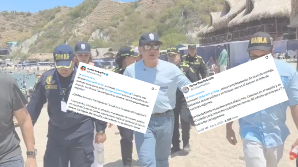 De la controversia al ‘abrazo fraterno’: así fue el rifirrafe entre alcaldías de Santa Marta y Cartagena por polémica acusación de funcionario samario