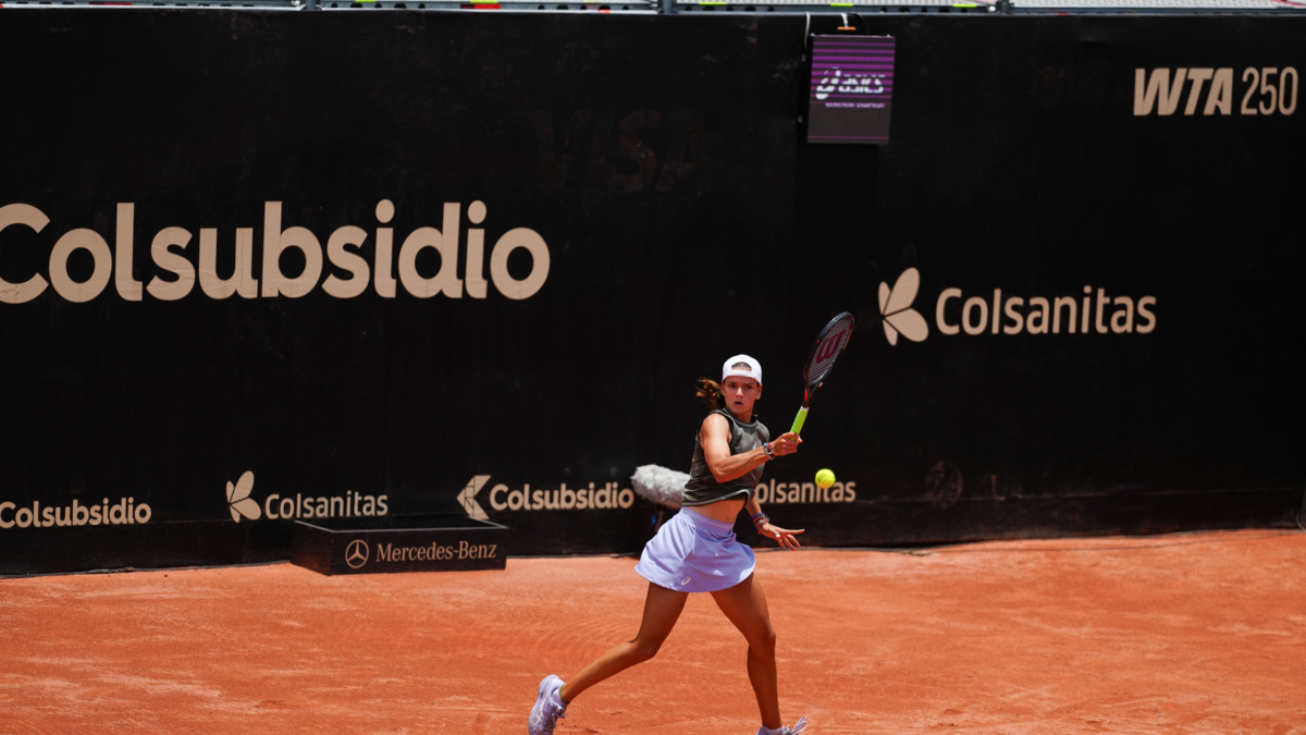 Emiliana Arango, sin título: perdió en la semifinal de la Copa Colsánitas Colsubsidio, en Bogotá