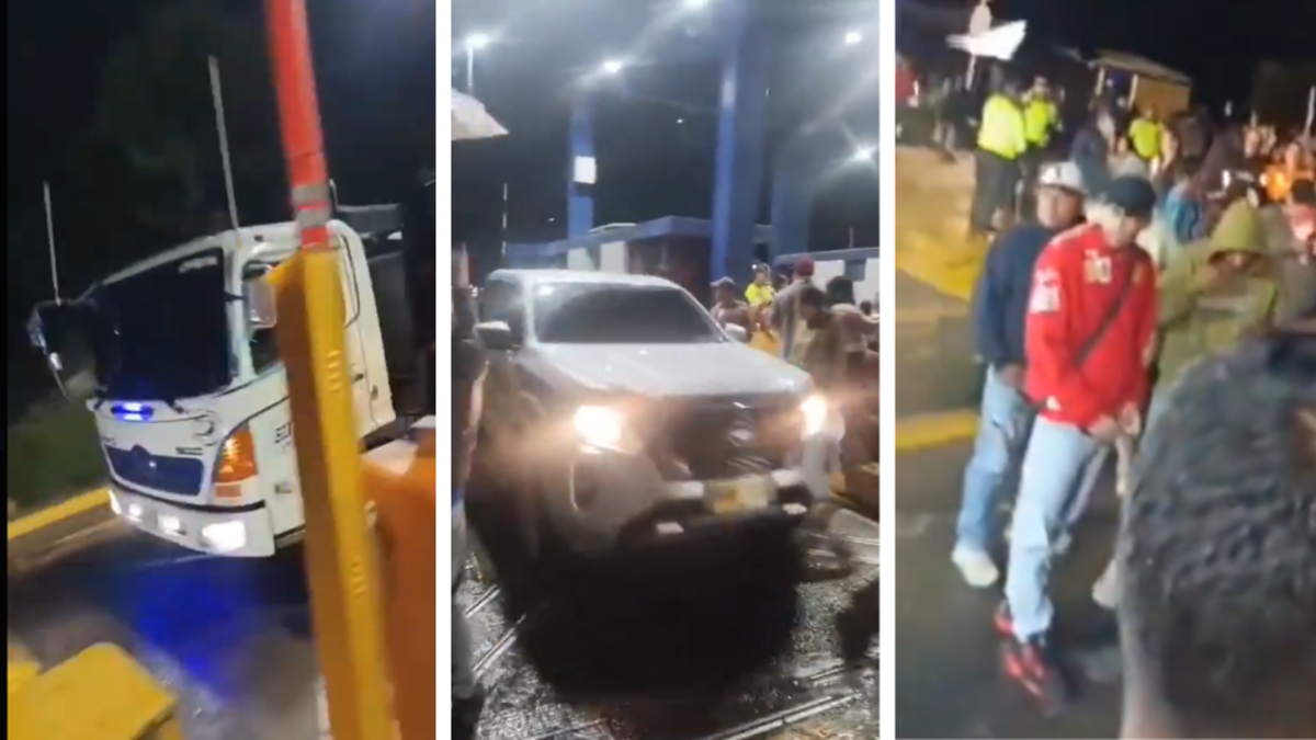 Reportaron protestas en peaje Casablanca, vía Zipaquirá-Ubaté, tras velatón por víctimas del trágico accidente que dejó 21 heridos y varios muertos