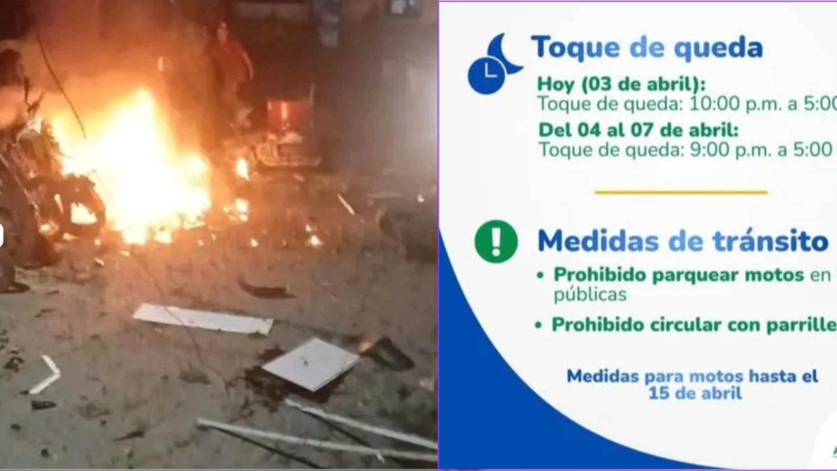 Briceño, un día después de la moto bomba que dejó a un policía herido: la Alcaldía decretó medidas de seguridad, tras el ataque terrorista