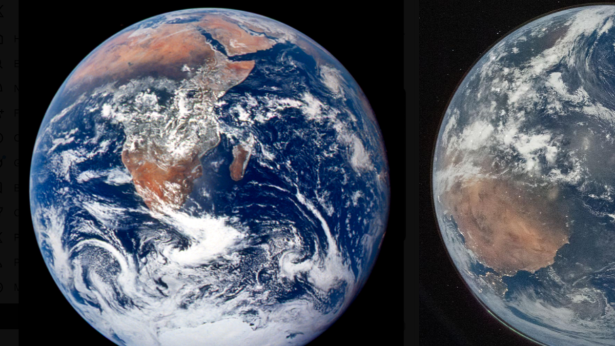Así ha cambiado la Tierra en 54 años: la Nasa compartió imágenes logradas en la misión Apolo 17 y Artemis II