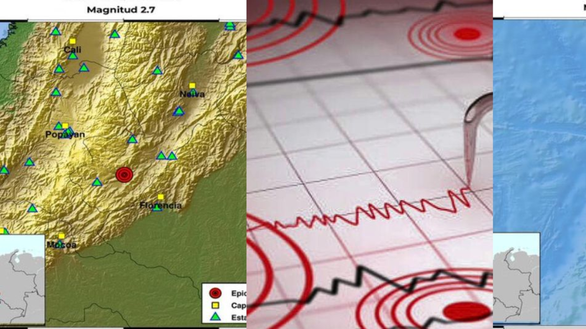 Nuevos sismos sacuden a Colombia en la mañana de este jueves 9 de abril: estos son los epicentros, sus profundidades y más detalles