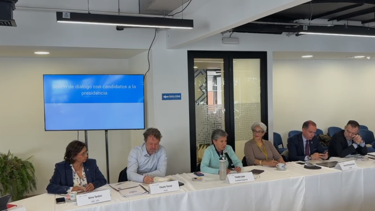 CLAUDIA LÓPEZ PRESENTA SU VISIÓN DE DESARROLLO REGIONAL ANTE LA ONU