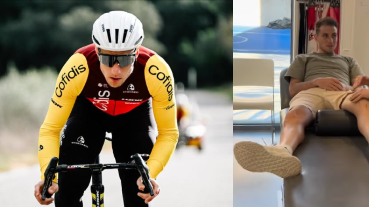 CICLISTA SÓLO DE PIEL Y HUESOS