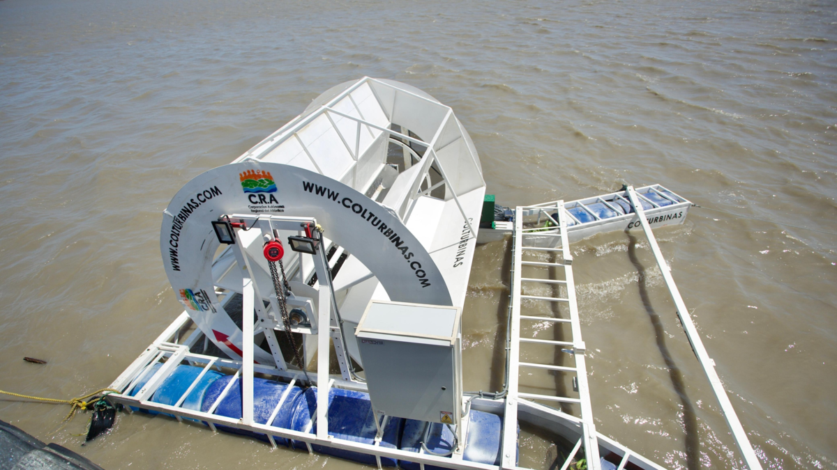 Atlántico: proyecto piloto busca generar energía con turbina en el río Magdalena: tecnología aprovecharía la corriente sin afectar el ecosistema