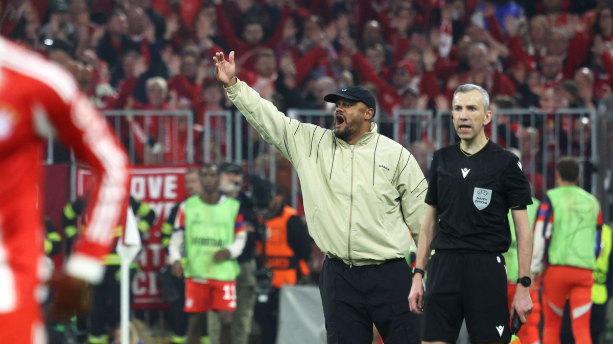 El único malestar del Bayern Múnich tras clasificar a la semifinal de la Champions: el DT Kompany se pierde la ida en París