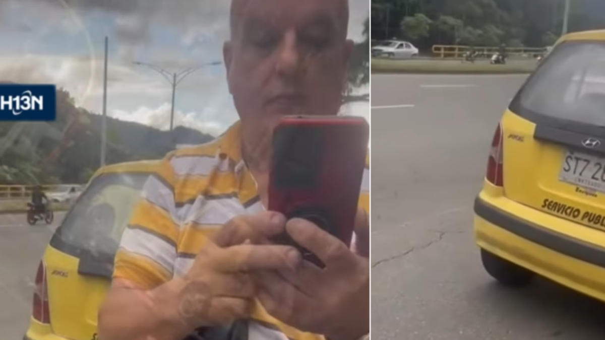 Taxista amenaza a conductora en Medellín y cae ante autoridades: tenía amplio historial de infracciones