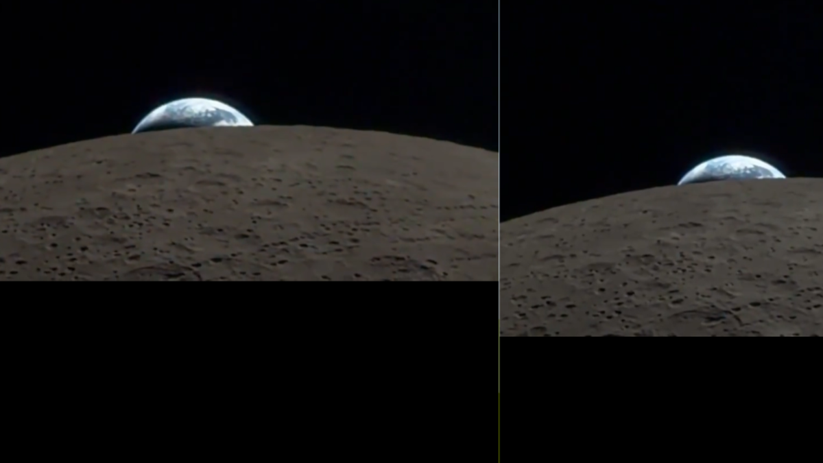 El atardecer más extremo del planeta: así se ve una puesta de sol desde el espacio