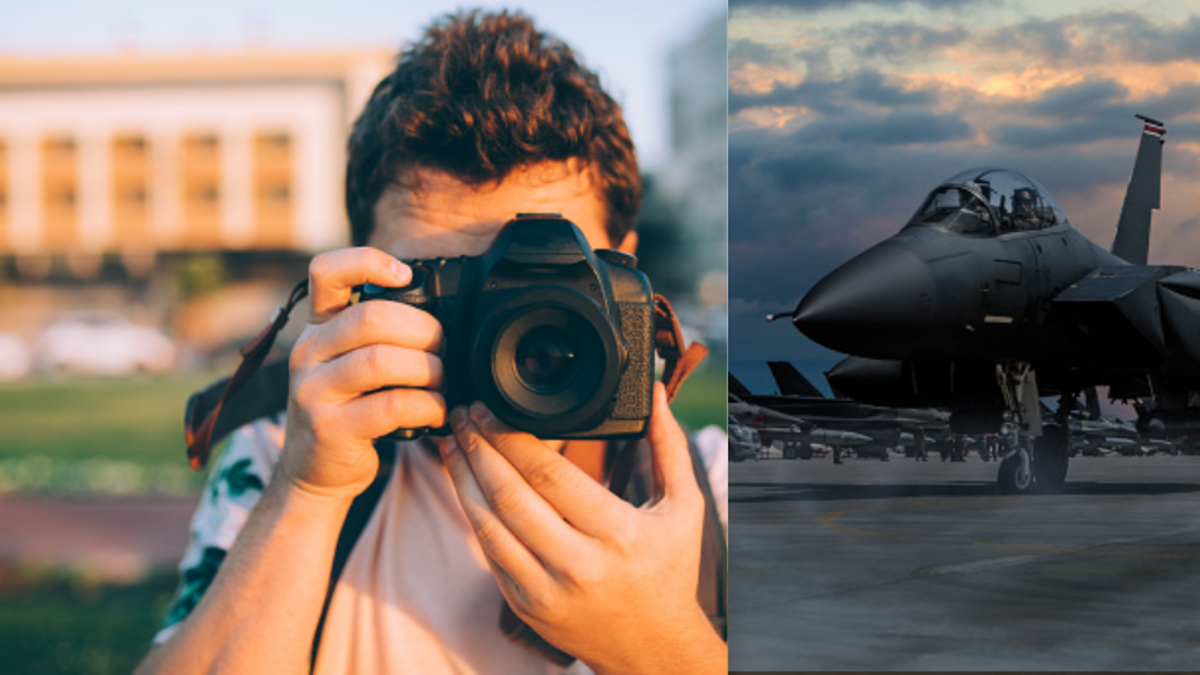 Un estudiante fotografió el ‘avión del fin del mundo’ y terminó detenido en Estados Unidos