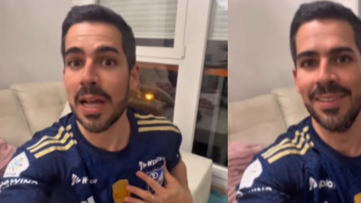 ‘Influencer’ español se declaró hincha de Millonarios y desató polémica al rechazar a Santa Fe: ‘Le acabé cogiendo cariño’