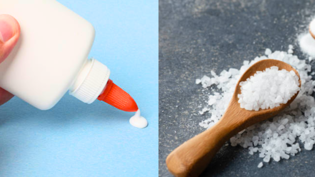 Mezclar pegamento con sal: el truco casero que pocos conocen y es de gran utilidad en el hogar