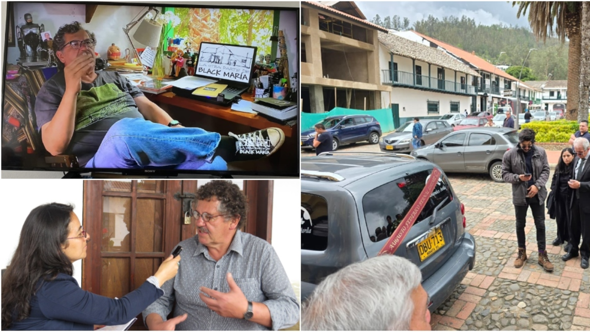 Así fue el último adiós a Augusto Bernal en Boyacá: familiares, cineastas y amigos despidieron al crítico que marcó la historia del cine colombiano