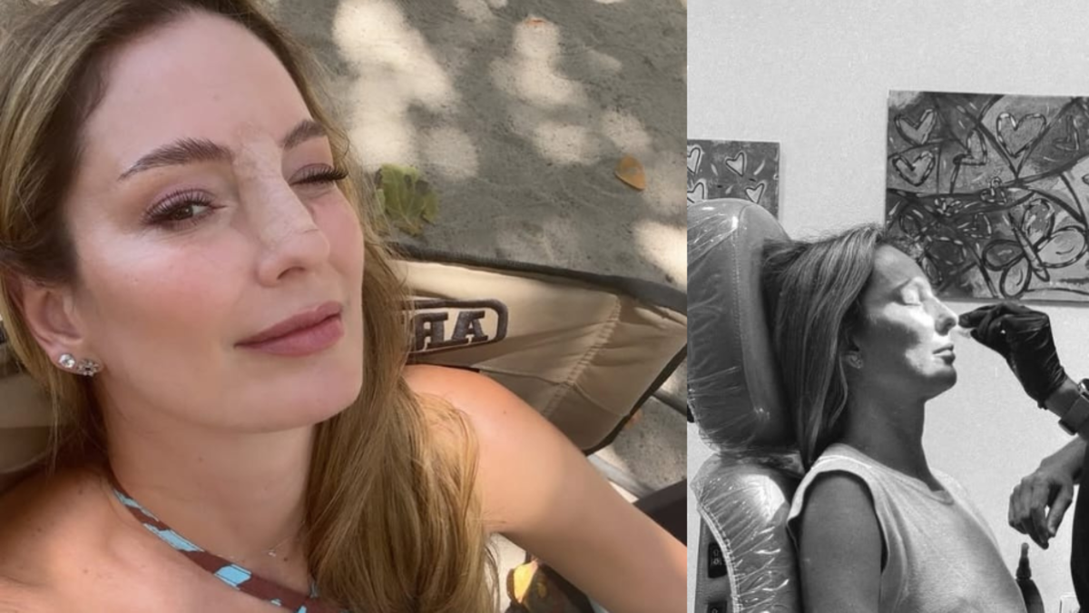 Claudia Bahamón sufrió una fractura en la nariz durante las grabaciones de ‘MasterChef Celebrity’ en Cartagena: ‘Se me dio por creerme Michael Phelps’