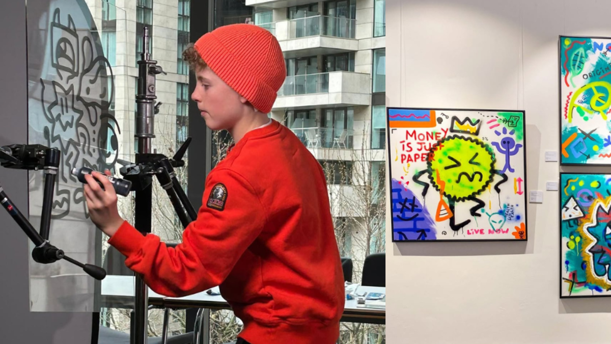 Joe Whale, el niño que lo regañaban en clase por dibujar todo el tiempo y terminó colaborando con Nike y Pixar