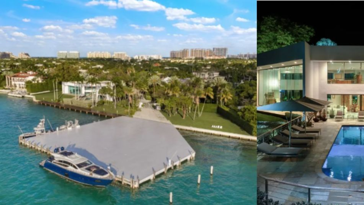 La casa de 'Scarface' en Key Biscayne Miami, sale a la venta: 844 mil millones de pesos, con vecinos como Mark Zuckerberg de Facebook
