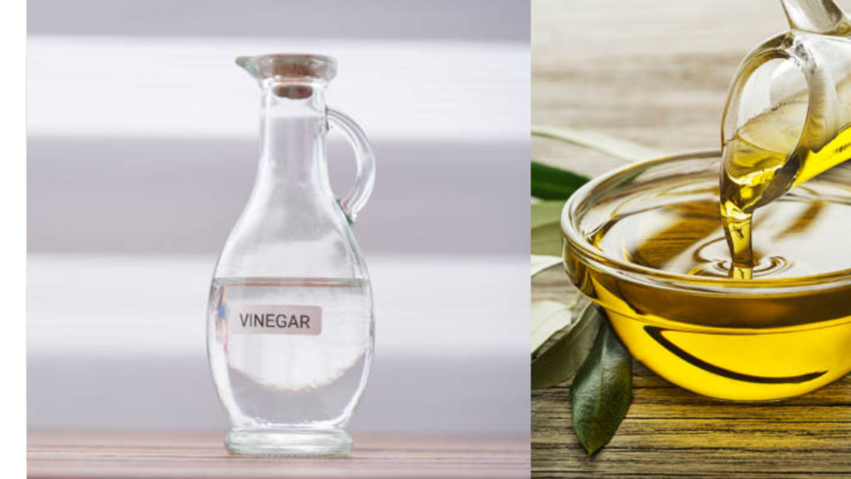 ¿Para qué sirve mezclar aceite de oliva con vinagre blanco y por qué lo recomiendan? Un truco con varias ventajas