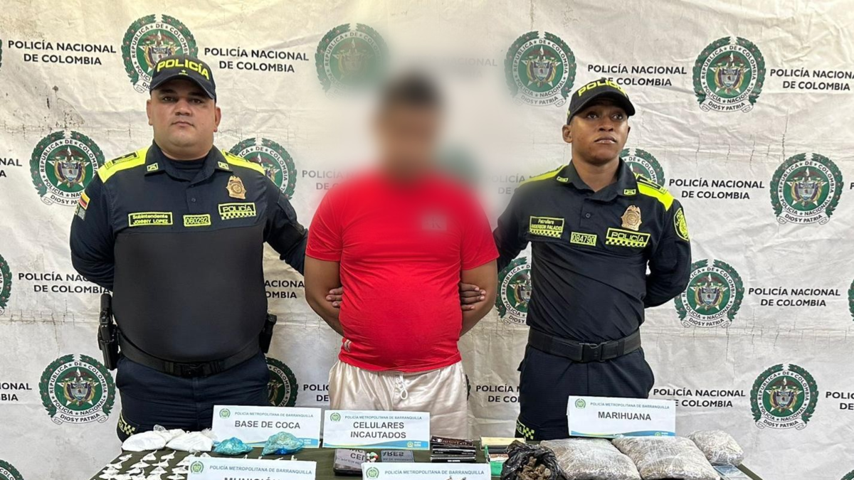 Así cayó alias ‘Angelo’, presunto miembro de ‘Los Pepes’ capturado en Galapa con droga, armas y representa un duro golpe al delito en el Atlántico