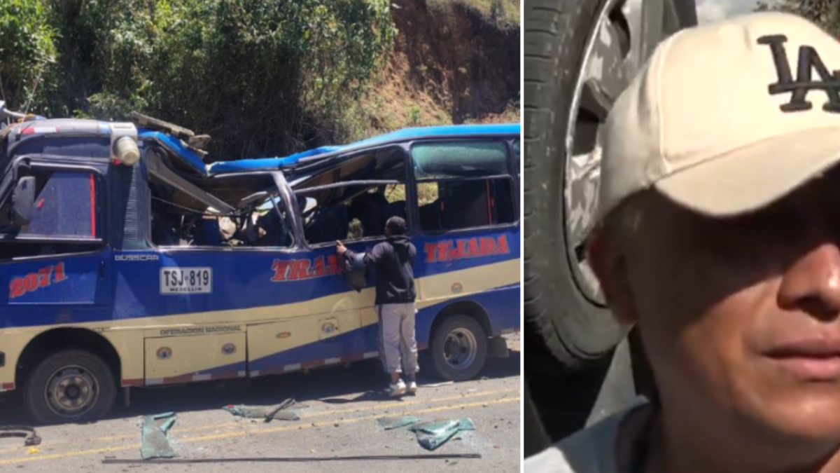 Habla sobreviviente del atentado con explosivos que impactó una buseta en Cajibío, Cauca, y dejó 14 muertos: 'Me botó unos 20 metros'