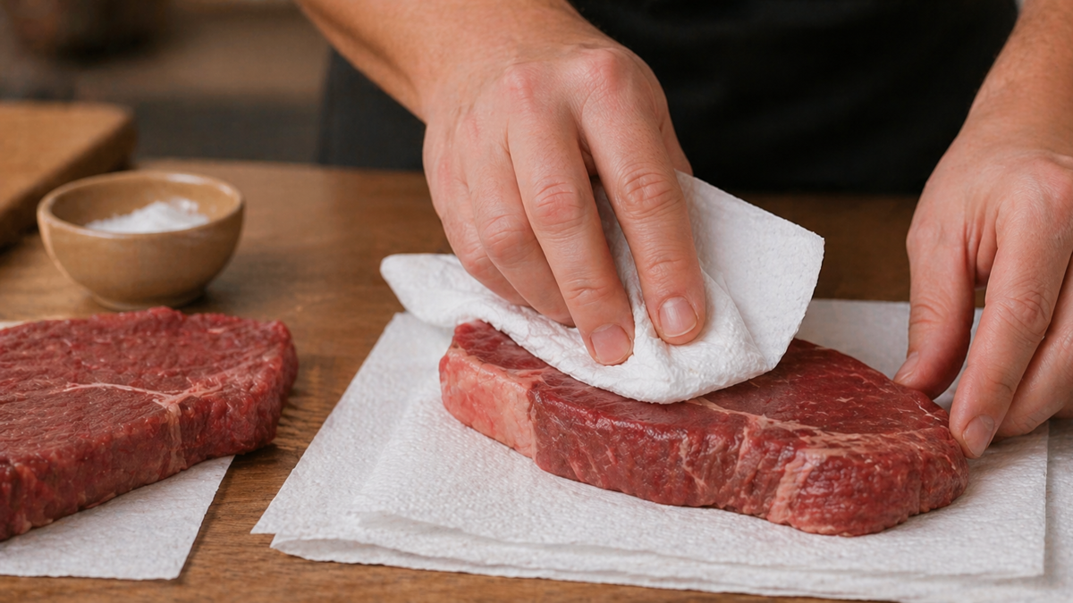 Por qué se debe secar la carne antes de cocinarla y cuáles son las ventajas de este sencillo truco