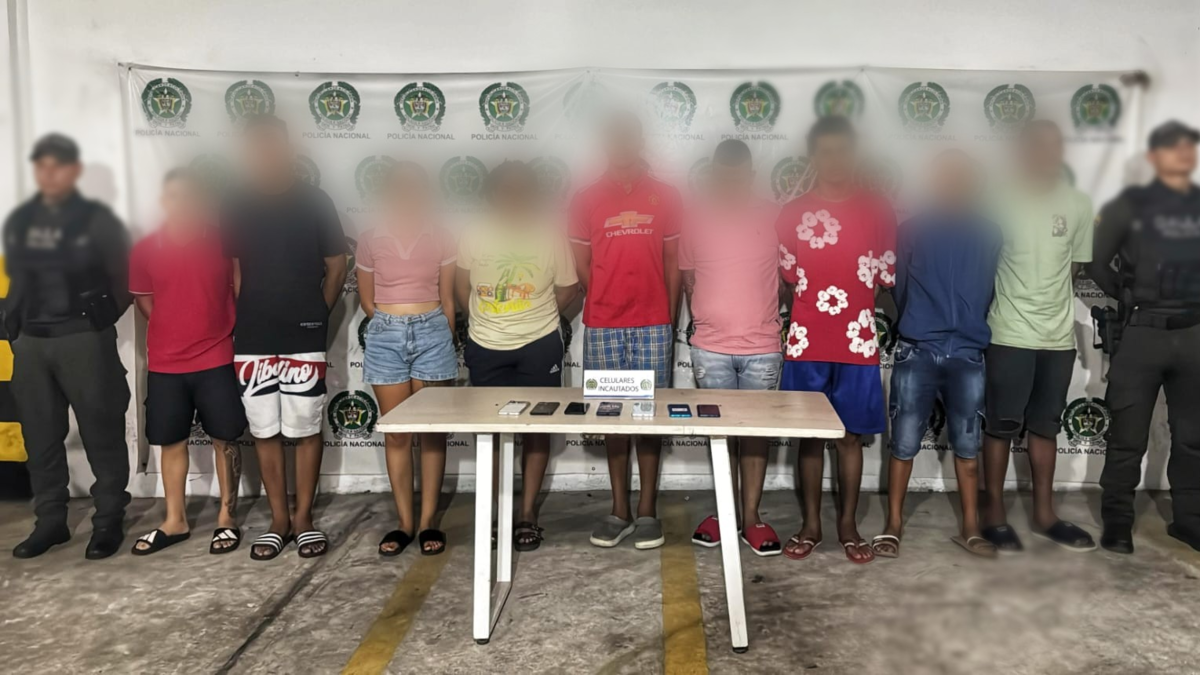 Caen 9 ‘Costeños’ en un megaoperativo por extorsión en Barranquilla, Soledad y Galapa: los capturados registran 20 anotaciones judiciales en conjunto