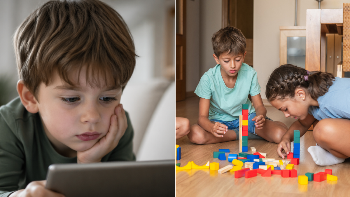 La OMS y expertos explican cómo crear microescenarios de juego para reemplazar pantallas en bebés