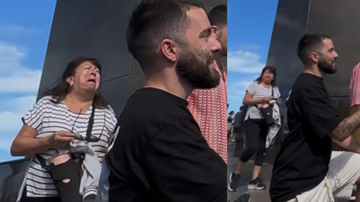 La reacción de una madre en plena propuesta de matrimonio causa furor en TikTok: ‘El momento más emocionante y gracioso de mi vida’