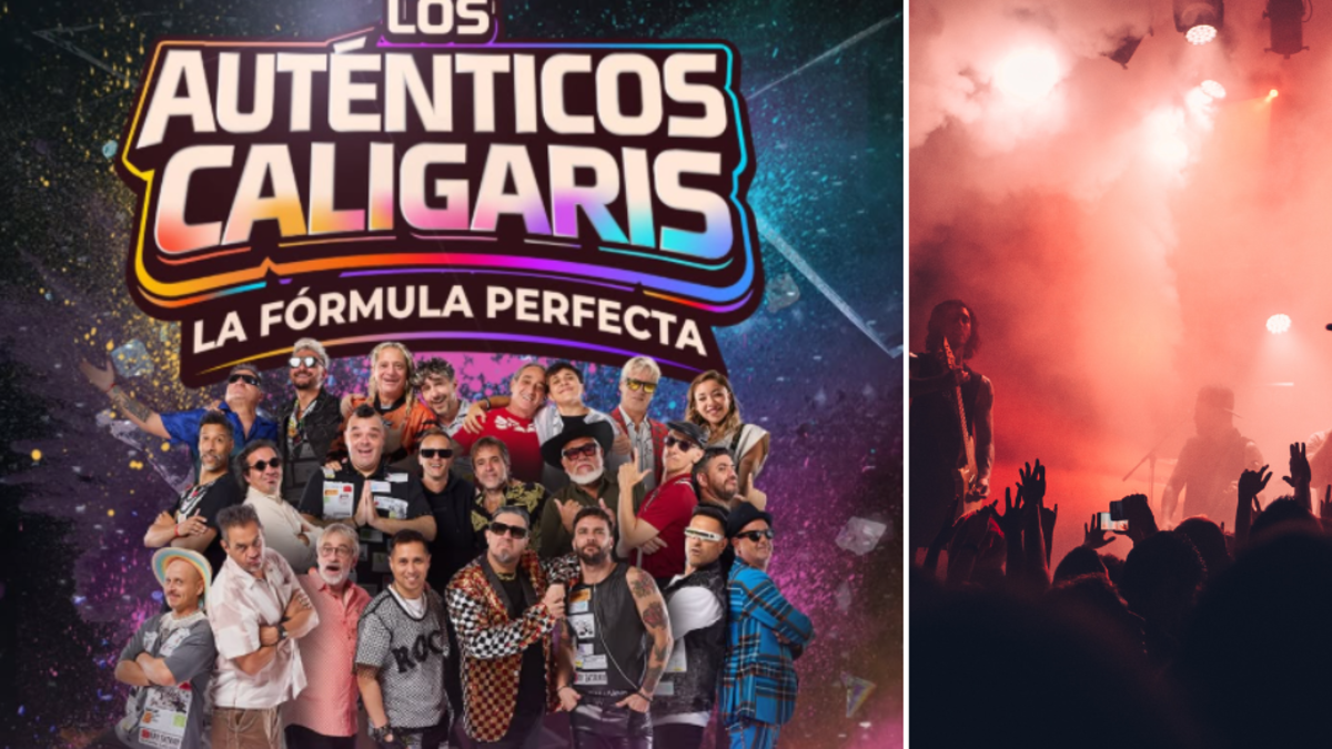 Los Auténticos Decadentes y Los Caligaris anuncian gira conjunta por Latinoamérica: llevarán 'La fórmula' perfecta' a Bogotá
