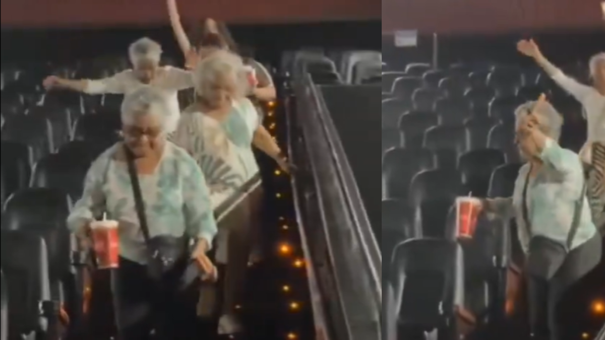 Abuelitas salieron bailando del cine tras ver película de Michael Jackson y se vuelven virales en redes sociales