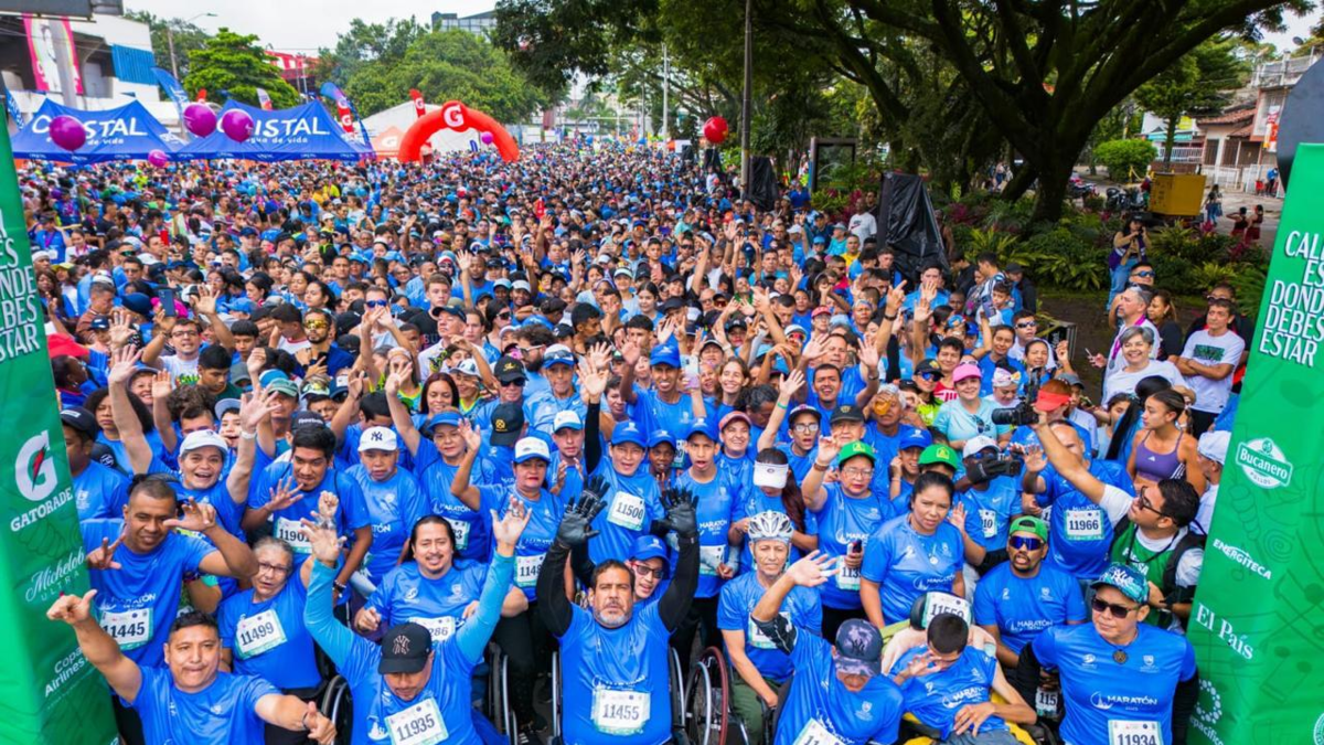 Cali se viste de élite: Mayaka y Ndiwa vuelven por el doblete en la maratón más rápida de Latinoamérica