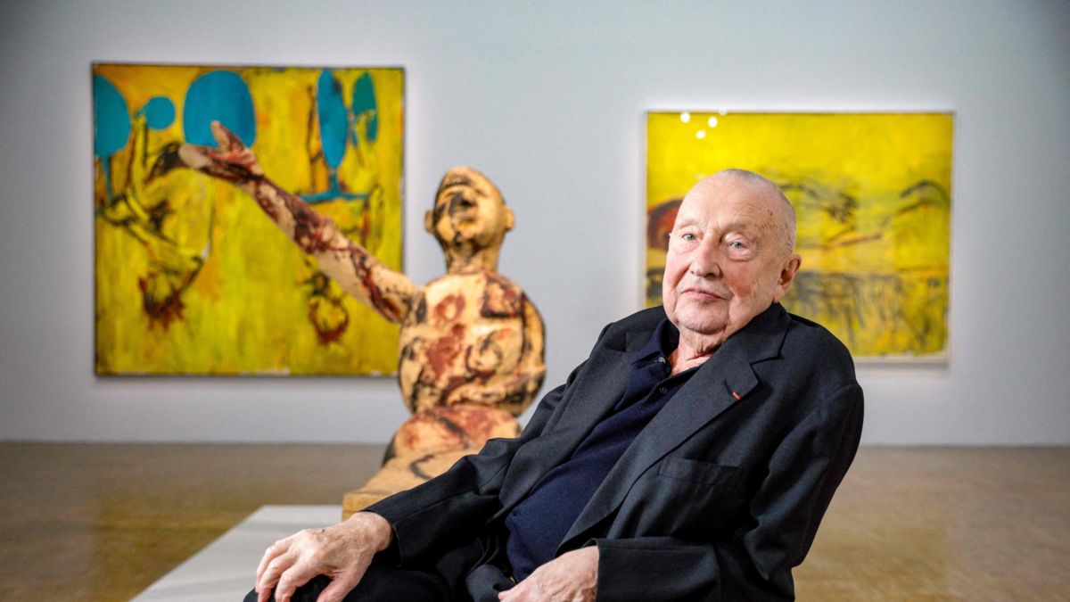 Muere el pintor y escultor alemán Georg Baselitz, famoso por su mundo al revés y sus pinturas 'invertidas'