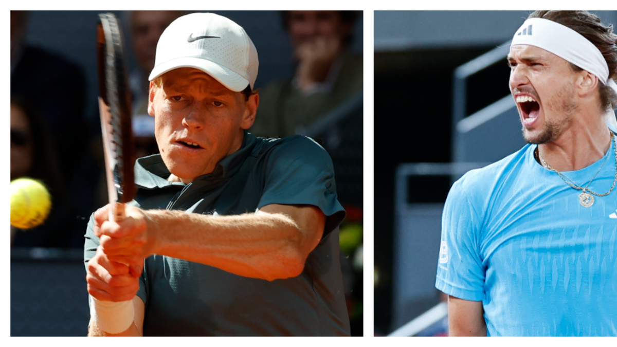 Sinner vs. Zverev, la gran final del Masters 1000 de Madrid: hora y TV en vivo