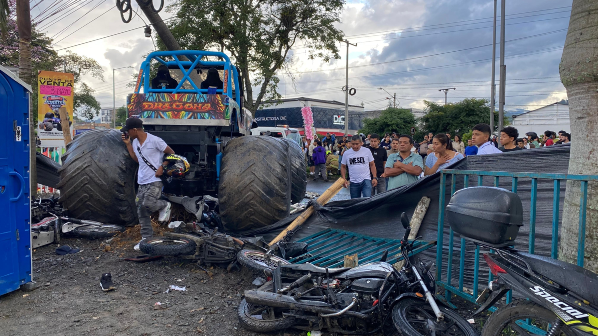 Tragedia en Popayán: conductora de camioneta gigante ‘Monster Truck’ atropelló al menos a 15 personas en evento de exhibición