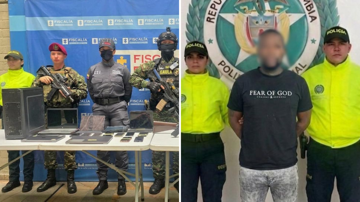 Masivo operativo contra la trata y explotación sexual de personas en Medellín dejó un capturado y cientos de dispositivos incautados